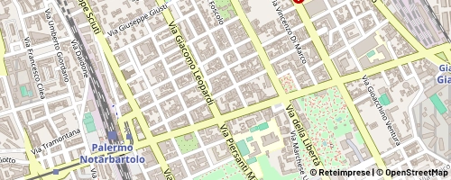 Mappa Palermo