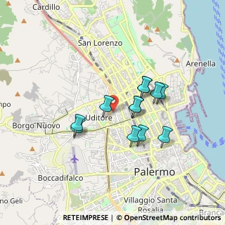 Mappa Via Paolo Veronese, 90145 Palermo PA, Italia (1.56)