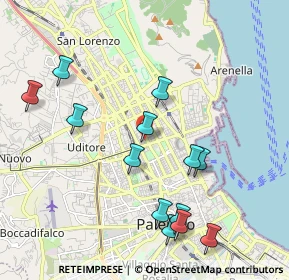 Mappa Parcheggio Gratuito, 90144 Palermo PA (2.37923)