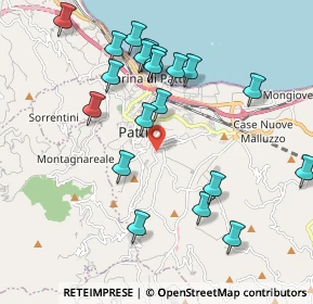 Mappa Via Croce Segreto, 98066 Patti ME, Italia (2.3095)