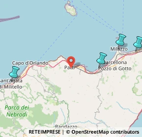 Mappa Via Croce Segreto, 98066 Patti ME, Italia (45.645)