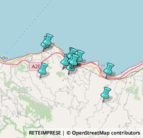 Mappa Via Croce Segreto, 98066 Patti ME, Italia (4.36333)