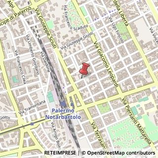 Mappa Via Nunzio Morello,  3, 90144 Palermo, Palermo (Sicilia)