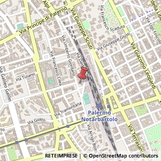 Mappa Via Daidone, 4, 90144 Palermo, Palermo (Sicilia)