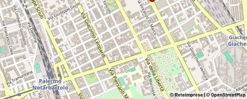Mappa Palermo