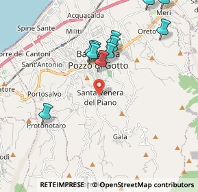 Mappa Via Isonzo, 98051 Barcellona Pozzo di Gotto ME, Italia (2.36455)