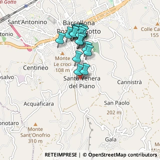 Mappa Via Isonzo, 98051 Barcellona Pozzo di Gotto ME, Italia (0.9485)