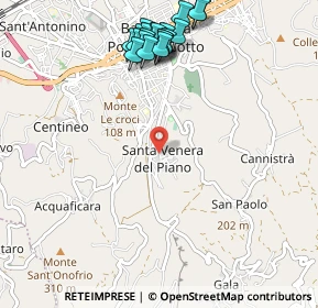 Mappa Via Isonzo, 98051 Barcellona Pozzo di Gotto ME, Italia (1.348)