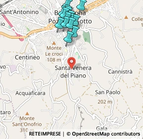 Mappa Via Isonzo, 98051 Barcellona Pozzo di Gotto ME, Italia (1.28333)