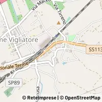Hartă Terme Vigliatore
