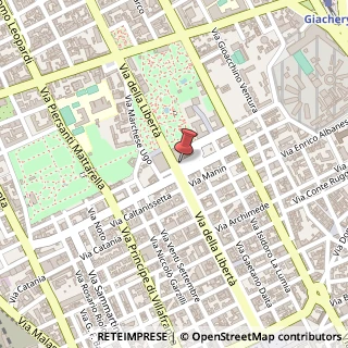 Mappa Piazza crispi francesco 1, 90139 Palermo, Palermo (Sicilia)