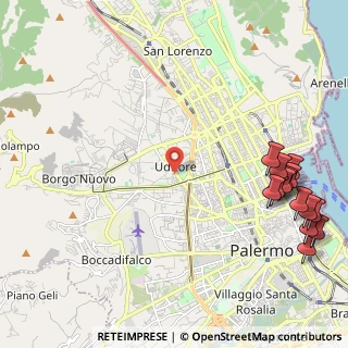 Mappa Via Giovanni Cimabue, 90100 Palermo PA, Italia (3.39714)