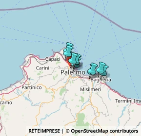 Mappa 140, 90100 Palermo PA, Italia (12.68667)
