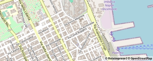 Mappa Palermo
