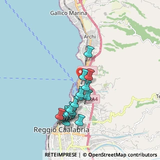Mappa 89121 Reggio di Calabria RC, Italia (2.05889)