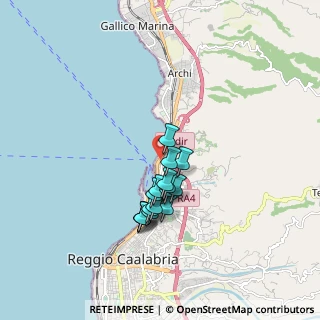 Mappa 89121 Reggio di Calabria RC, Italia (1.5175)
