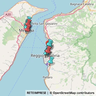 Mappa 89121 Reggio di Calabria RC, Italia (7.10813)