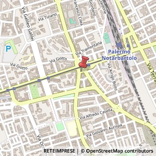 Mappa Piazza Ottavio Ziino, 33, 90145 Palermo, Palermo (Sicilia)