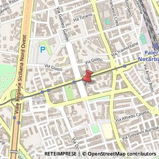 Mappa Via Antonio Pacinotti, 18, 90145 Palermo, Palermo (Sicilia)
