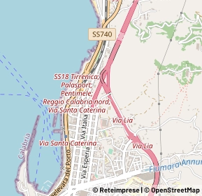 Mappa 89122 Reggio Di Calabria RC, Italia (0.513)