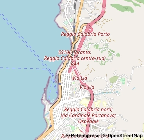 Mappa 89122 Reggio Di Calabria RC, Italia (1.009)