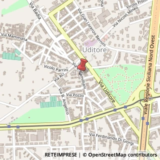 Mappa Via Camillo Camilliani,  87, 90145 Palermo, Palermo (Sicilia)