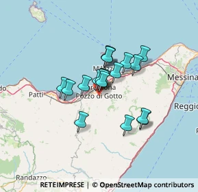 Mappa Via S. Venera, 98051 Barcellona Pozzo di Gotto ME, Italia (9.93263)