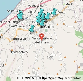 Mappa Via S. Venera, 98051 Barcellona Pozzo di Gotto ME, Italia (2.2025)