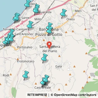 Mappa Via S. Venera, 98051 Barcellona Pozzo di Gotto ME, Italia (3.497)