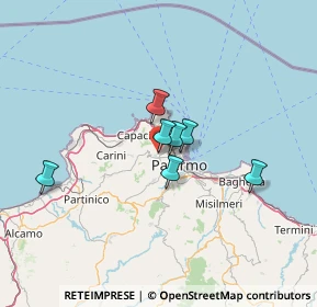 Mappa Via Assoro, 90135 Palermo PA, Italia (35.09273)