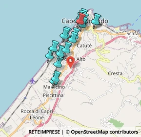 Mappa Contrada San Filadelfio, 98071 Capo d'Orlando ME, Italia (1.8315)