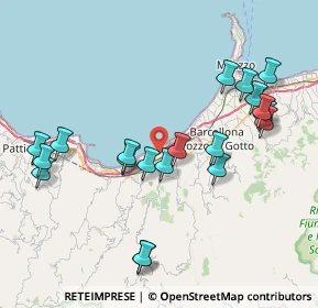 Mappa Contrada, 98050 Terme Vigliatore ME, Italia (9.3765)