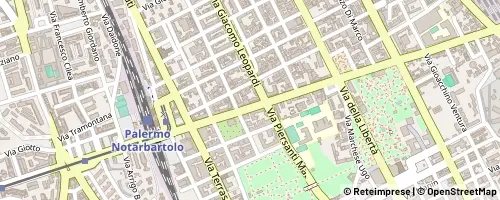 Mappa Palermo