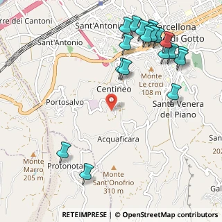 Mappa Via Malaspina, 98051 Barcellona pozzo di Gotto ME, Italia (1.4905)