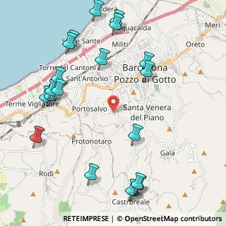 Mappa Via Malaspina, 98051 Barcellona pozzo di Gotto ME, Italia (3.0115)