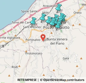 Mappa Via Malaspina, 98051 Barcellona pozzo di Gotto ME, Italia (2.06333)