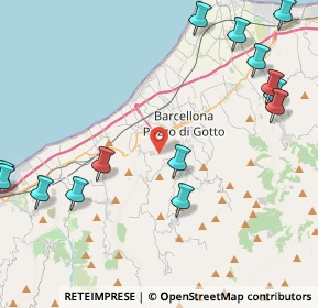 Mappa Via Malaspina, 98051 Barcellona pozzo di Gotto ME, Italia (6.37214)