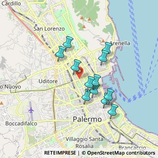 Mappa Via Piersanti Mattarella, 90144 Palermo PA, Italia (1.69083)