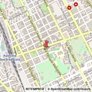 Mappa Via Piersanti Mattarella, 3, 90144 Palermo, Palermo (Sicilia)