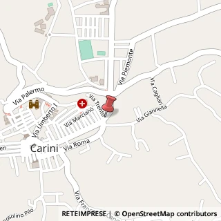 Mappa Corso Giuseppe Garibaldi, 57, 90044 Carini, Palermo (Sicilia)
