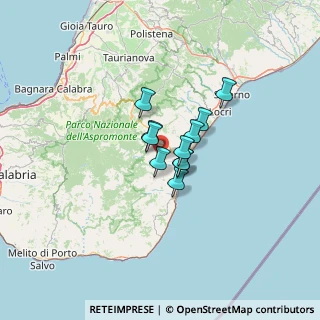 Mappa Strada Comunale Crocefisso, 89030 San Luca RC, Italia (7.80273)