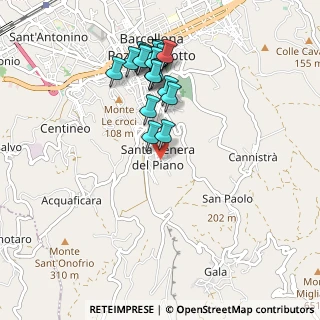 Mappa Via Trapani, 98051 Barcellona Pozzo di Gotto ME, Italia (1.065)