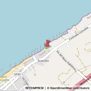 Mappa SP98, 93, 98050 Terme Vigliatore, Messina (Sicilia)
