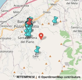 Mappa Via S. Paolo Cannistrà, 98051 Barcellona Pozzo di Gotto ME, Italia (1.846)