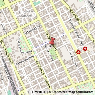 Mappa Via Giuseppe Giusti, 2, 90144 Palermo, Palermo (Sicilia)