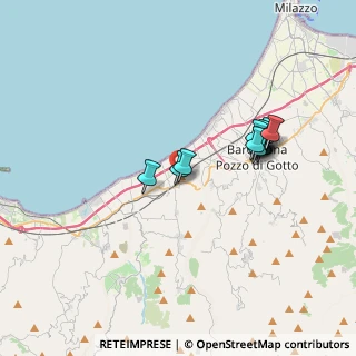 Mappa Via Stazione, 98050 Terme Vigliatore ME, Italia (3.605)