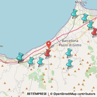Mappa Via Stazione, 98050 Terme Vigliatore ME, Italia (6.22909)