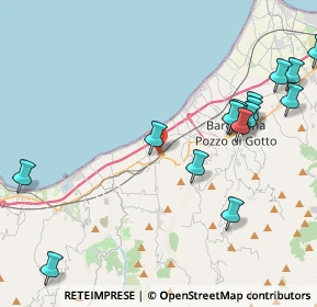 Mappa Via Stazione, 98050 Terme Vigliatore ME, Italia (5.55063)