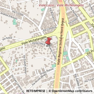 Mappa Via santuario di cruillas 20, 90145 Palermo, Palermo (Sicilia)