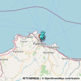 Mappa Via Amilcare Barca, 90124 Palermo PA, Italia (56.86222)
